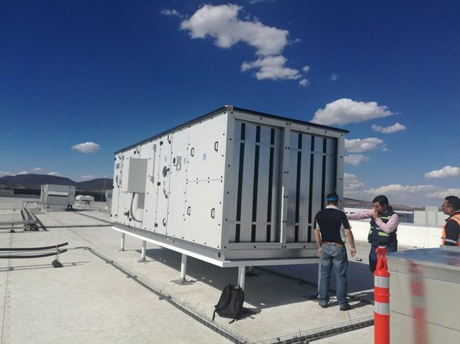 Manejadora de aire y sistema HVAC cuarto limpio Mexicali BC